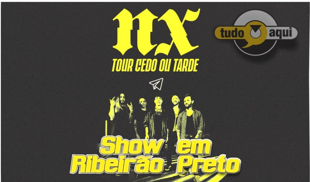 NX Zero passou por Ribeirão Preto com a turnê Cedo ou Tarde