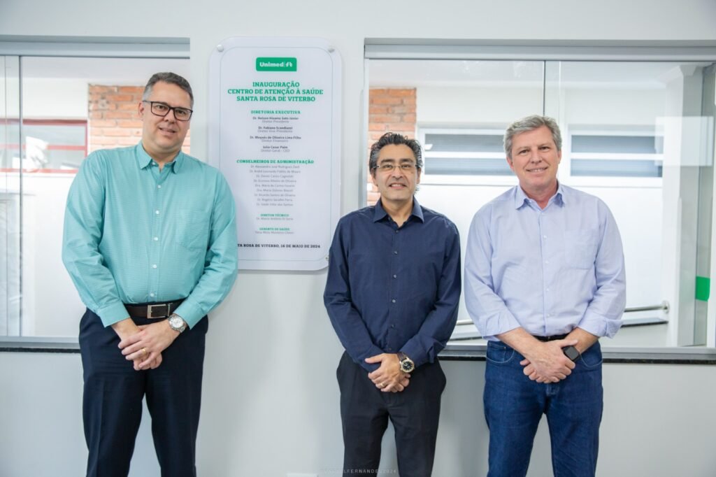 Unimed inaugura Centro de Atenção à Saúde em Santa Rosa de Viterbo