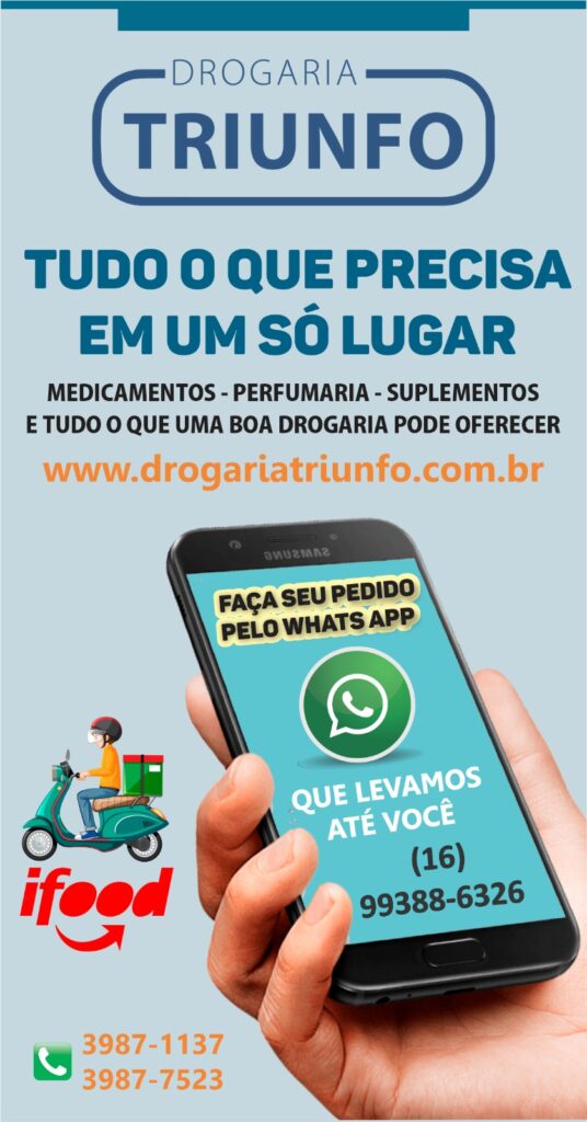 Publicidade – Drogaria Triunfo