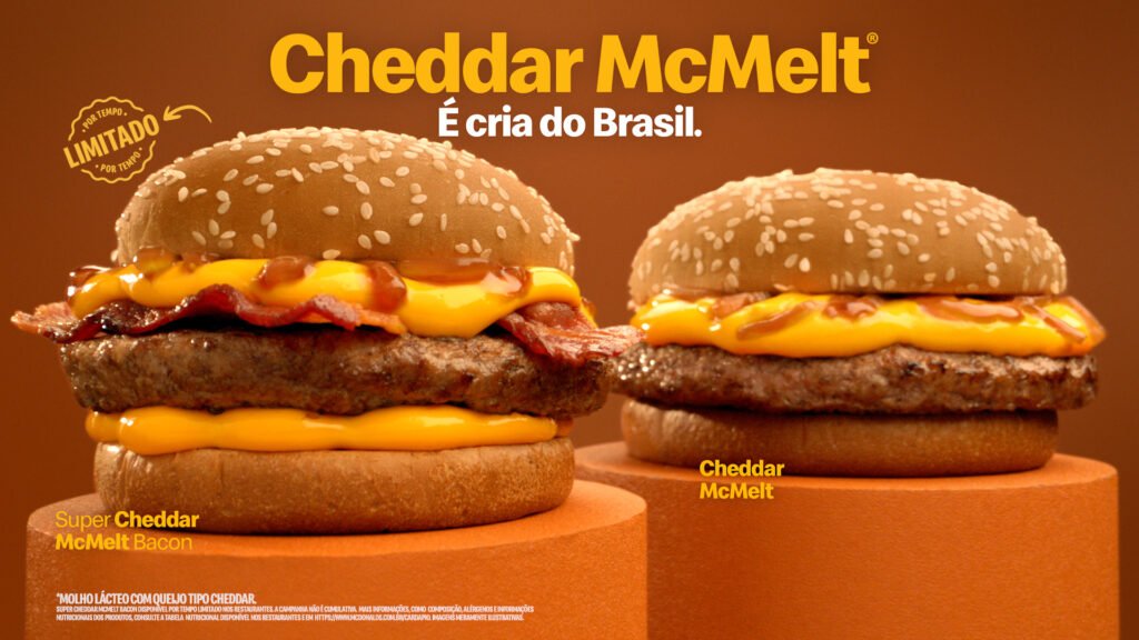 McDonald’s celebra o sucesso do Cheddar McMelt no Brasil e apresenta Super Cheddar McMelt Bacon