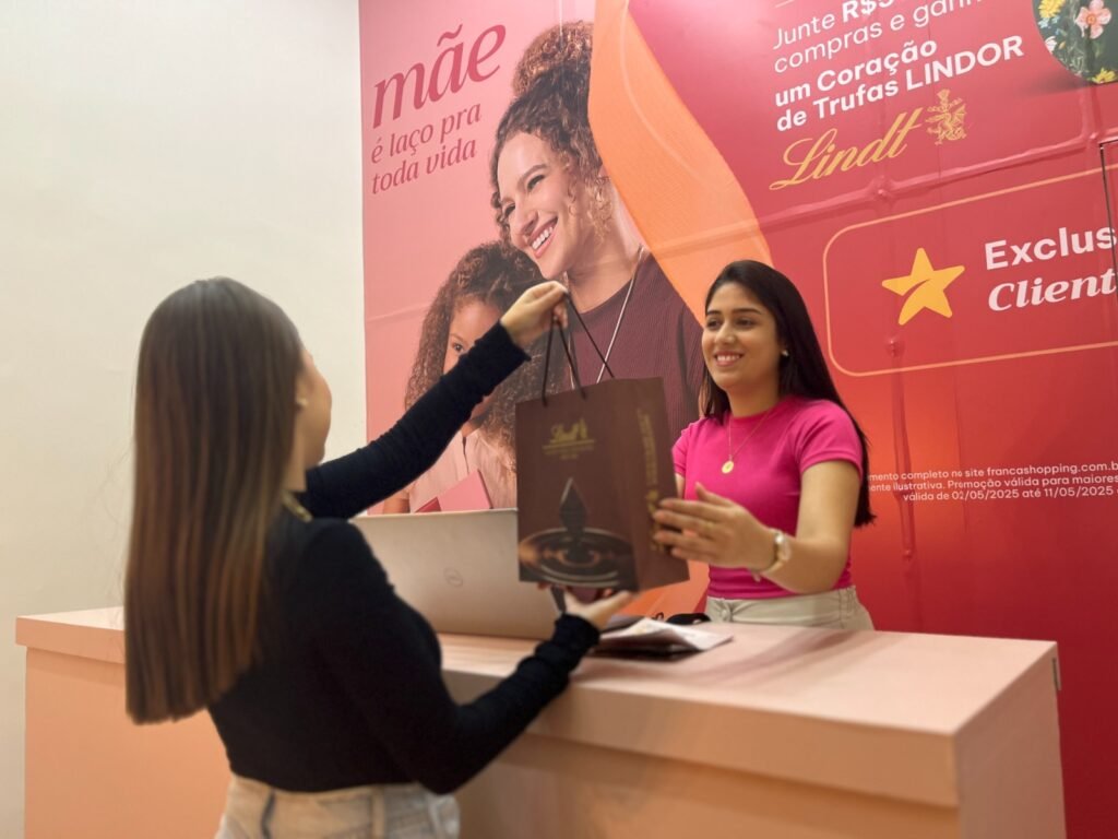 Franca Shopping celebra Dia das Mães com brindes, sorteio de prêmios e música