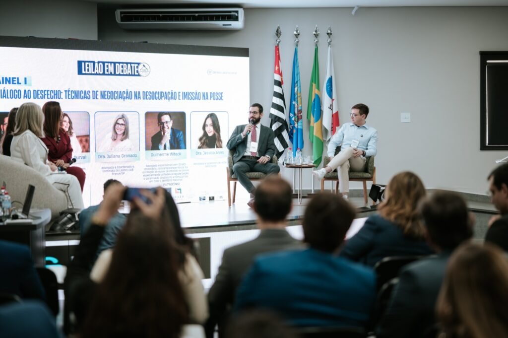 Primeira edição do “Leilão em Debate” reúne grandes nomes do setor jurídico e de investimentos em Franca