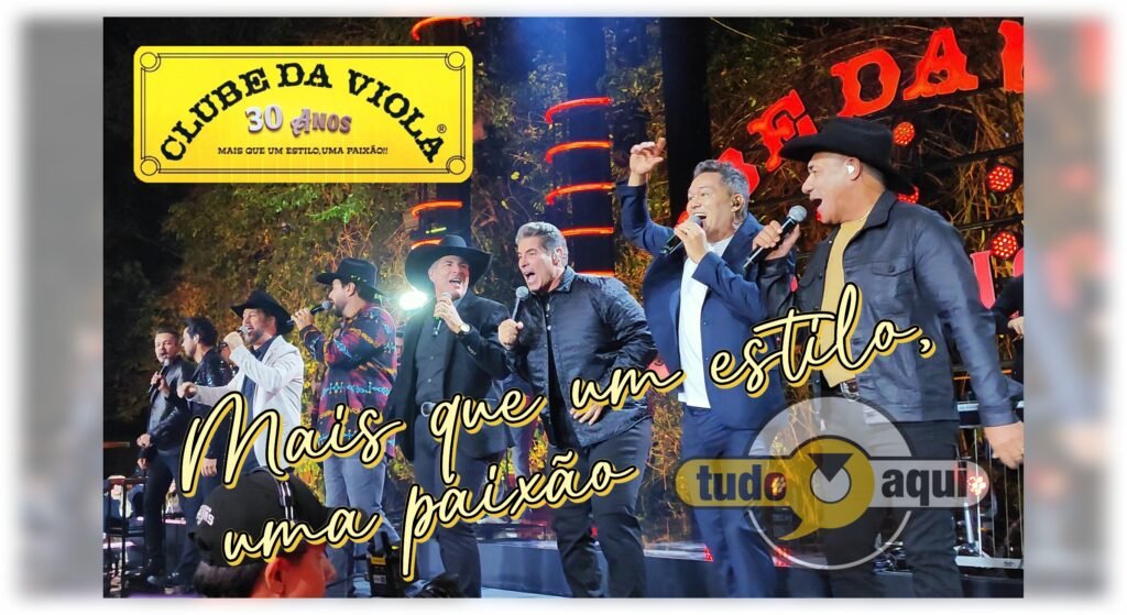 Um pouquinho da energia na gravação do DVD de 30 anos do Clube da Viola