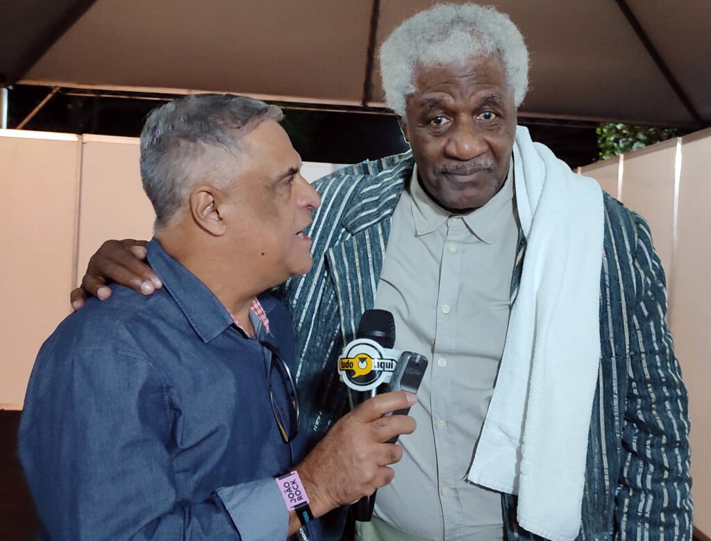 Entrevista com Toni Tornado no Festival João Rock