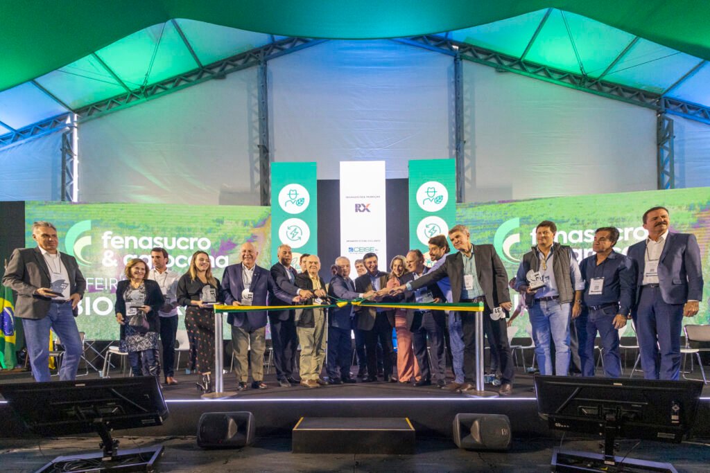 Abertura da 31ª Fenasucro &amp; Agrocana: setor quer o Brasil como polo estratégico da bioenergia no mundo
