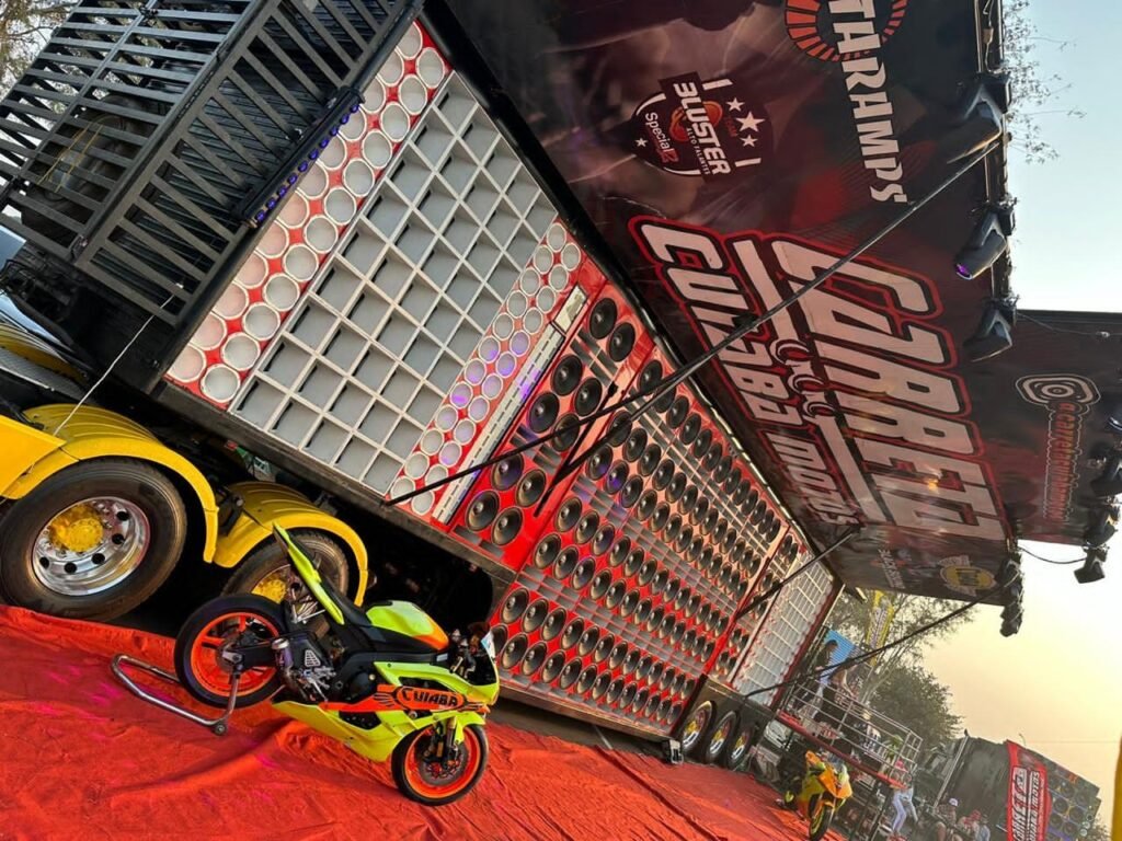 <p>Carreta Cuiabá Motos<br />
Crédito: Divulgação</p>