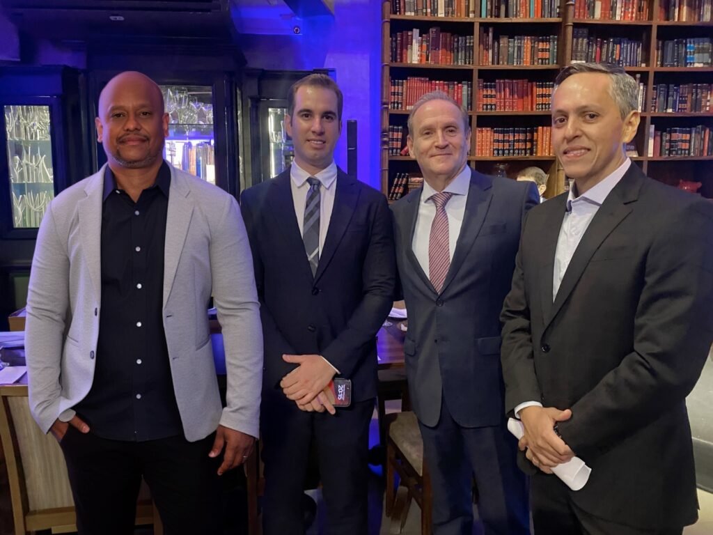 <p>Guacyro Filho, Marco Calil, Ricardo Cardoso e Juleandro Barosa</p>