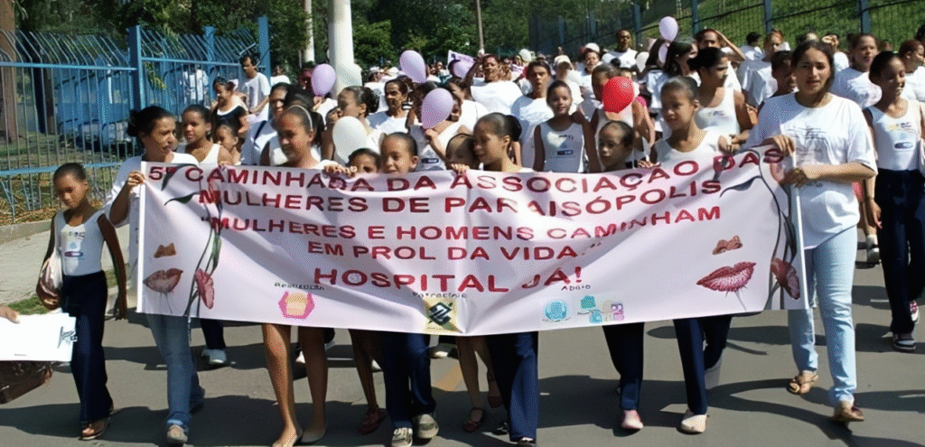 14ª Caminhada das Mulheres de Paraisópolis reforça luta pelo direito de viver sem medo