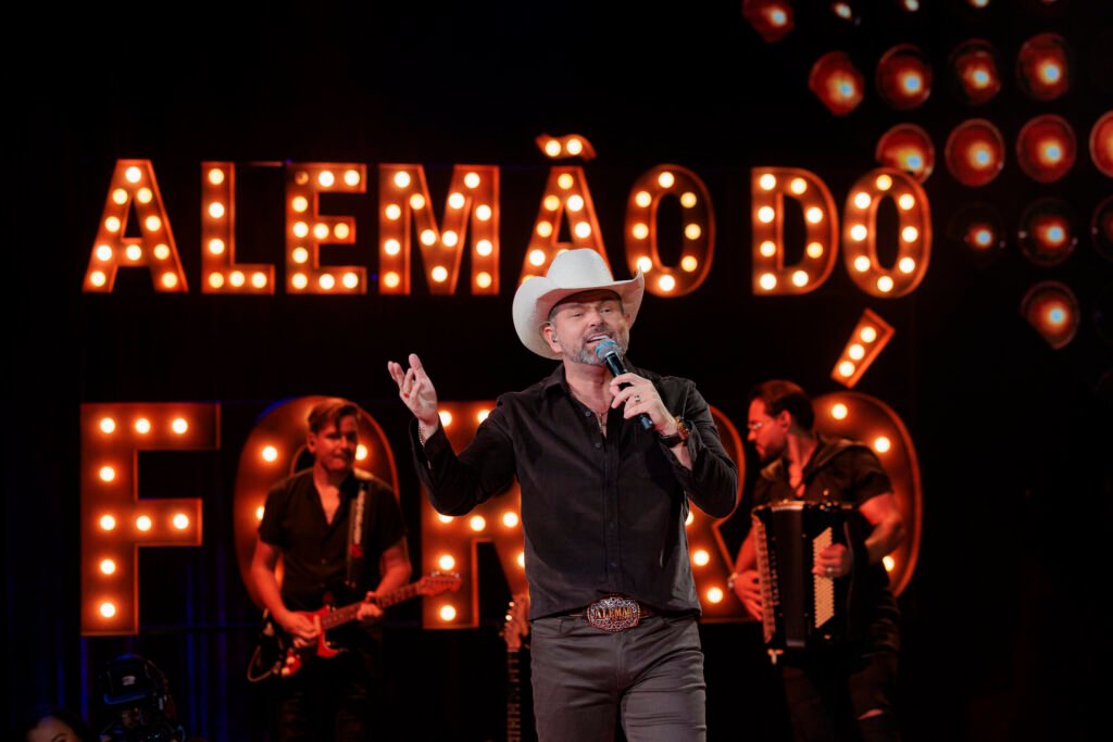 Alemão do Forró grava novo projeto em Goiânia