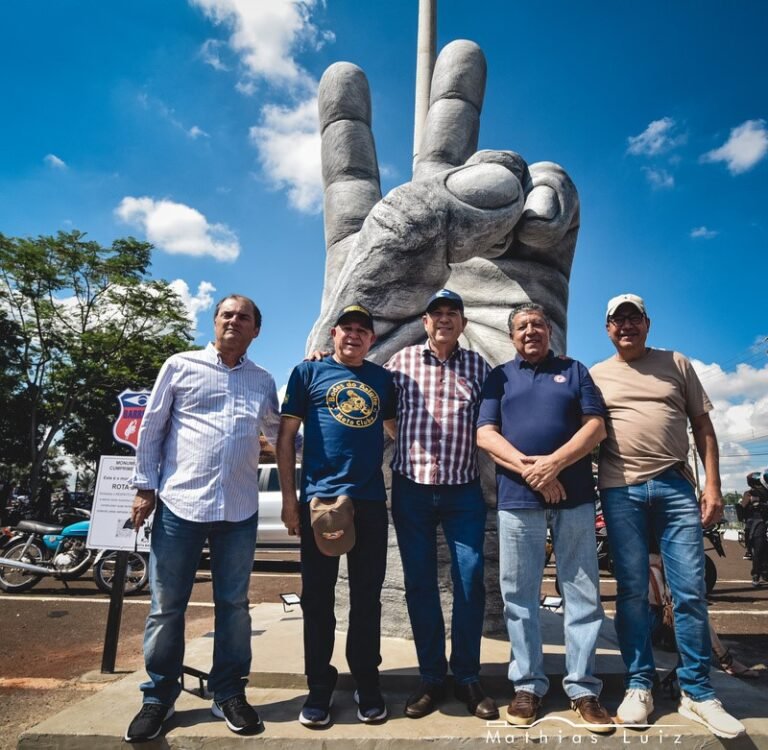 Monumento Rota Biker em Barretos completa 1 ano e motociclistas participantes ganham desconto no Barretos Motorcycles