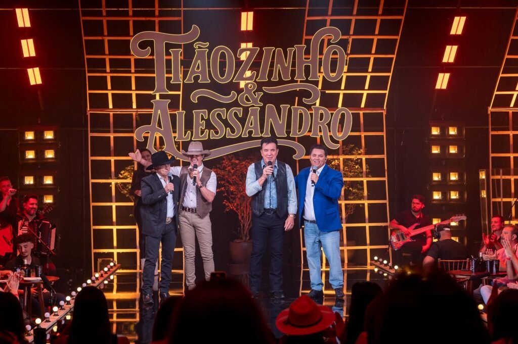 Tiãozinho &amp; Alessandro emplacam “Amor de Trem” com participação de Di Paullo &amp; Paulino e dominam rádios pelo Brasil