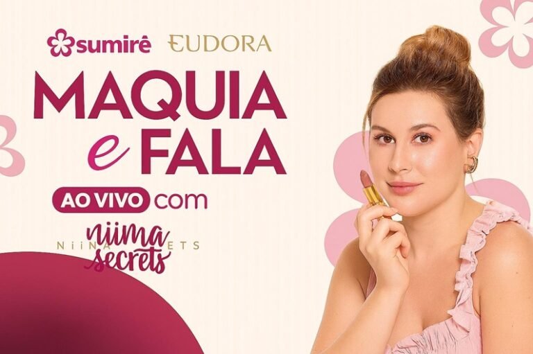 Iguatemi Ribeirão Preto recebe evento exclusivo Maquia e Fala com Niina Secrets