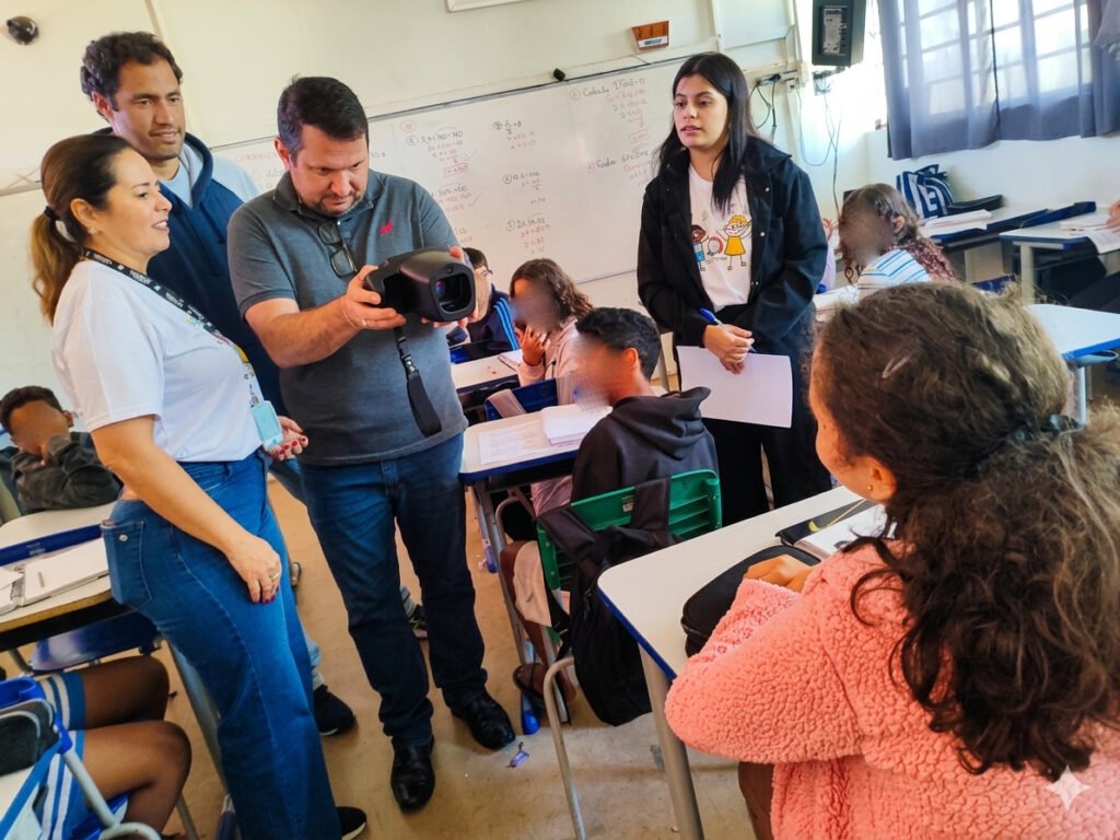 Projeto de acuidade visual com inteligência artificial beneficia alunos da rede municipal de Serrana