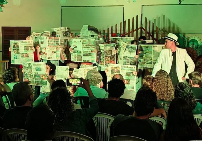 Festival gratuito leva teatro e formação cultural a Serra Azul e região